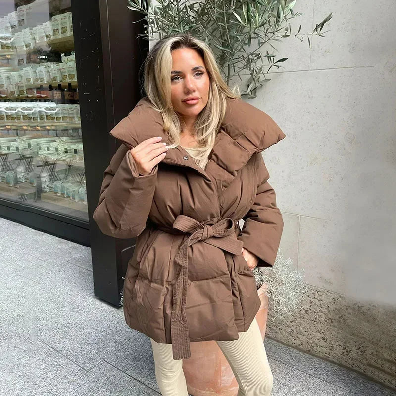 Anna | Stijlvolle Gewatteerde Parka