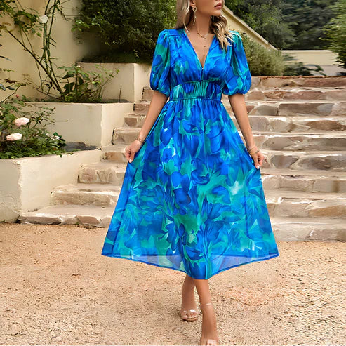 Isla – Elegant MIDI-jurk voor Dames