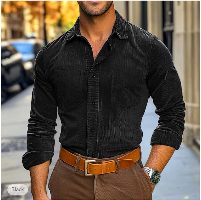 Corduroy Shirt voor Herfst en Winter - Jack