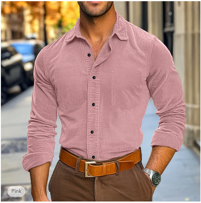Corduroy Shirt voor Herfst en Winter - Jack