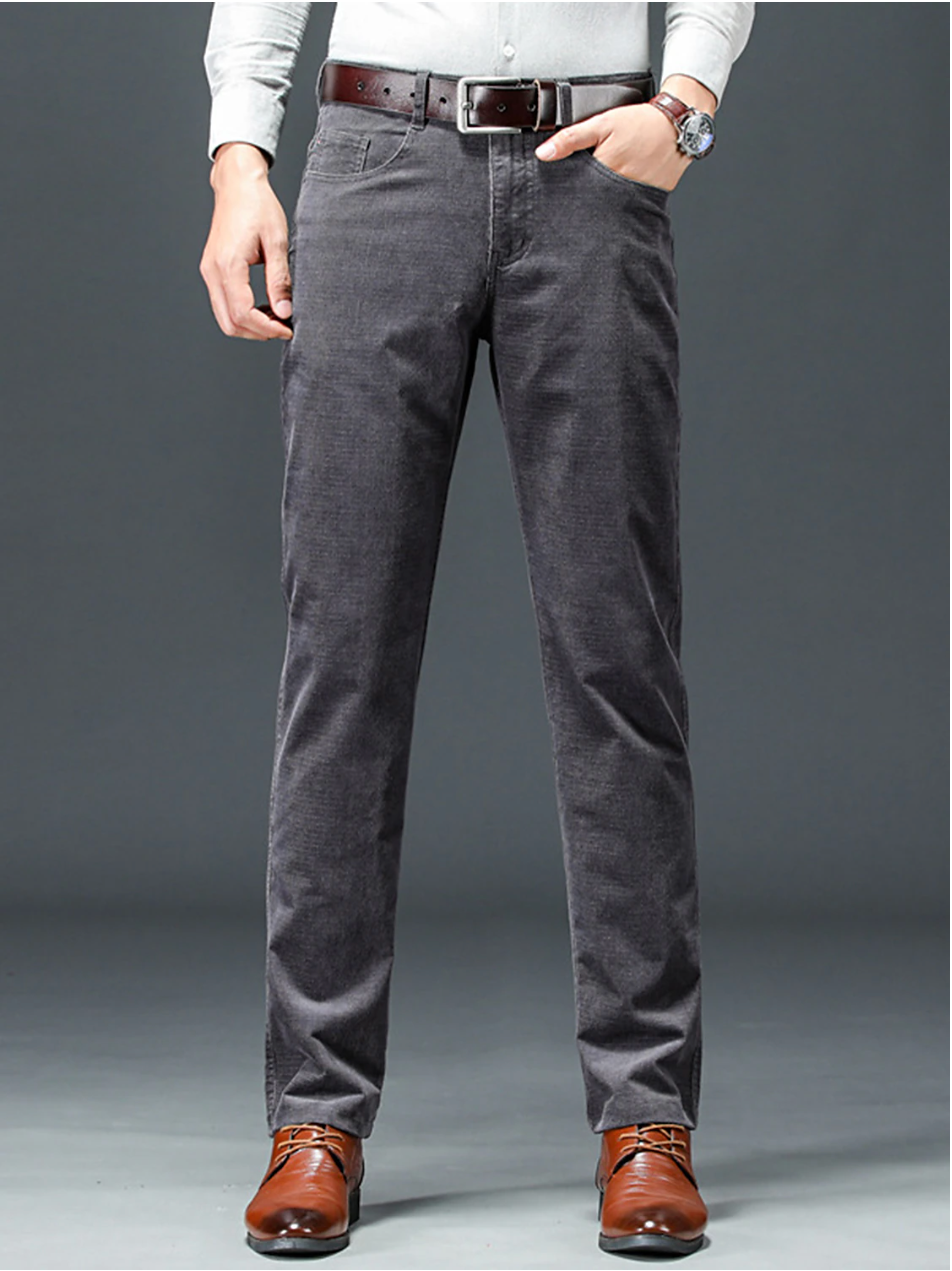 Stijlvolle en warme corduroy herenbroek voor de winter – Jasper