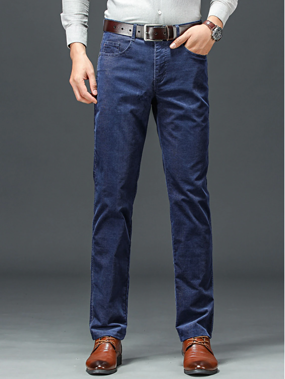 Stijlvolle en warme corduroy herenbroek voor de winter – Jasper