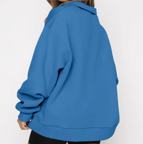 Charlotte – Dames Sweatshirt met Kraag