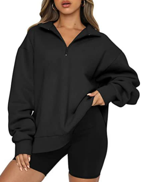 Charlotte – Dames Sweatshirt met Kraag