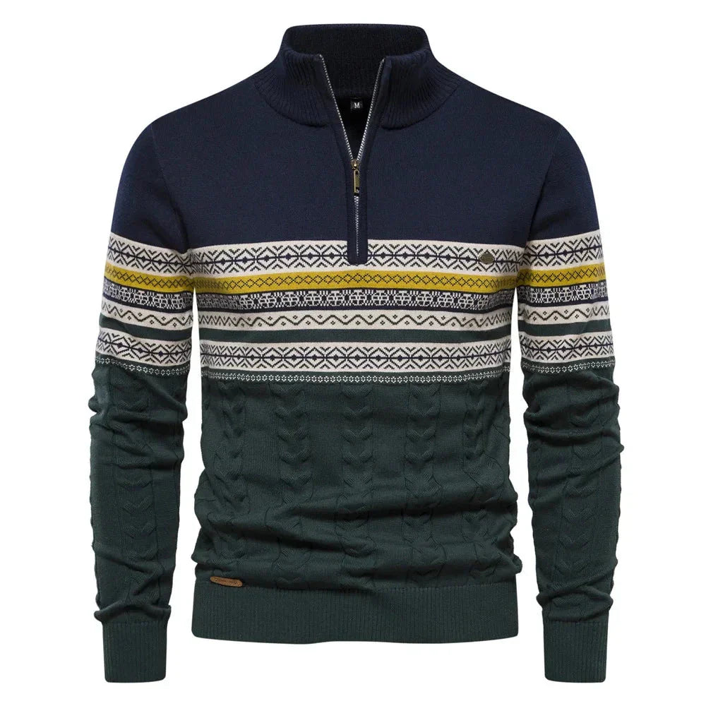 JASPER | ICELANDIC HALF-ZIP TRUI