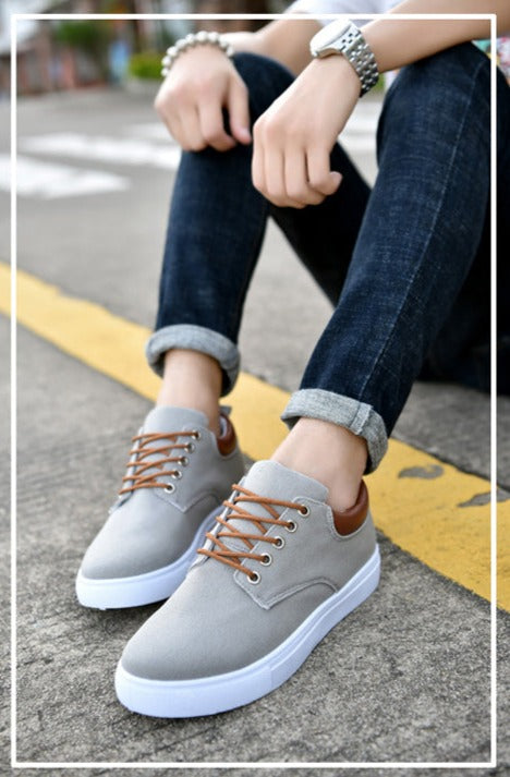 UrbanStride - Stoere Herensneakers met Ondersteunende Zool
