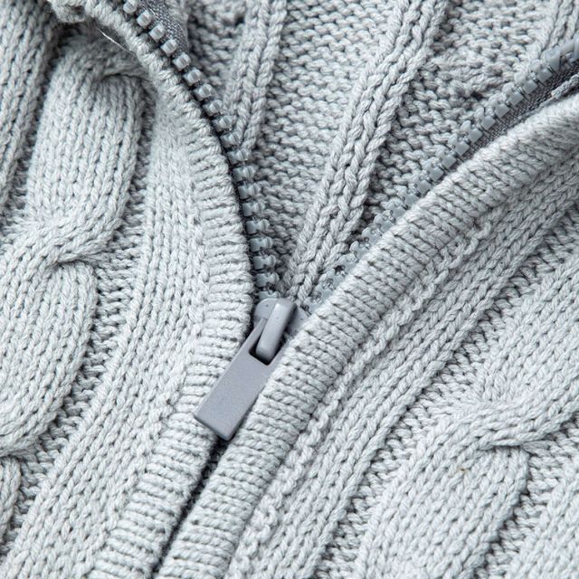 Elise Knitted Bomber Jacket