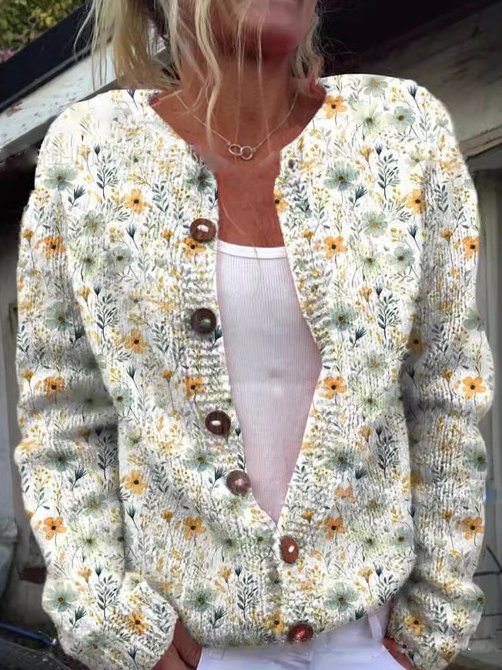 Bloemen Cardigan