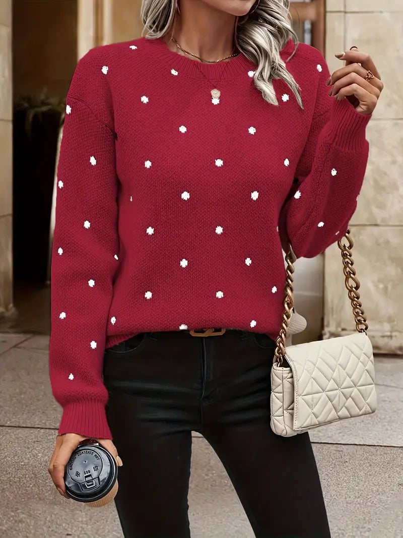 Chloe – Polkadot Pullover