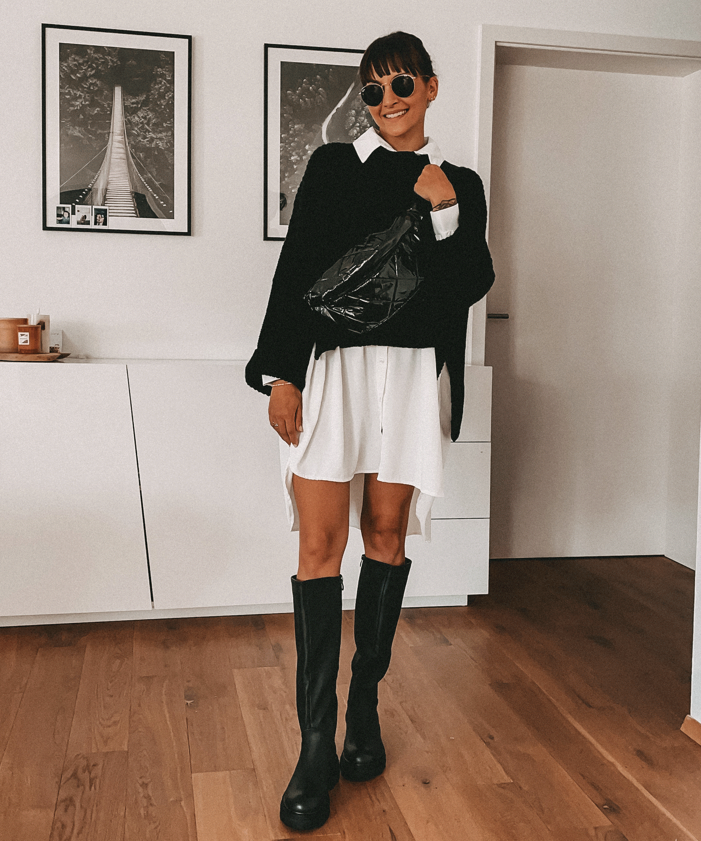 Noir Elsa – Korte Zwarte Blouse