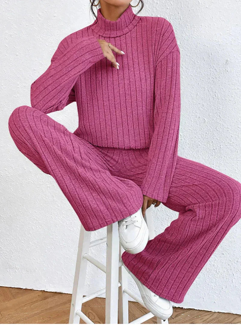 Modieus Pullover- en Hosen Set voor Herfst/Winter