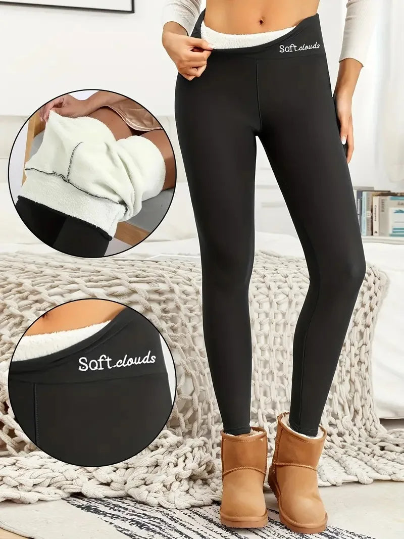 Warmtegevende Fleece-Leggings voor Koude Dagen