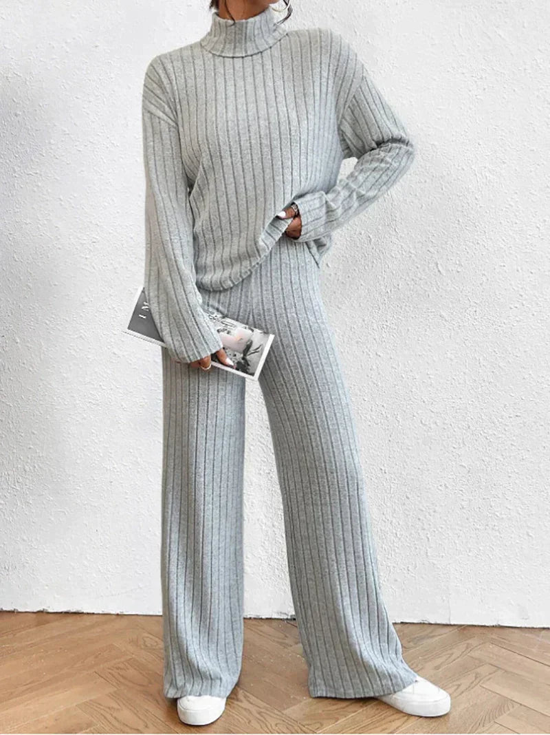 Modieus Pullover- en Hosen Set voor Herfst/Winter