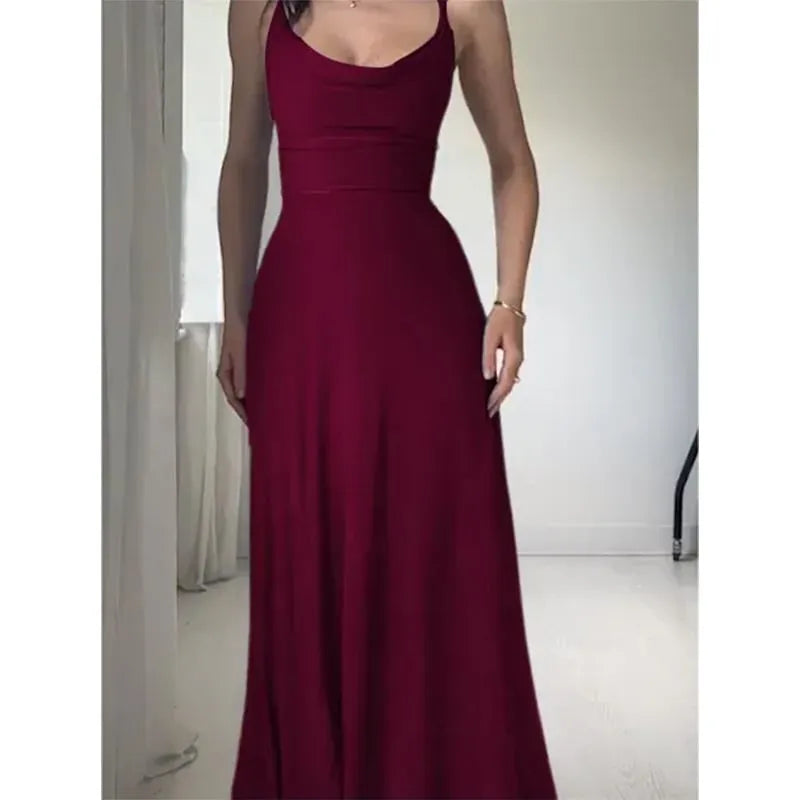 Elegante Maxikleding met Drapering