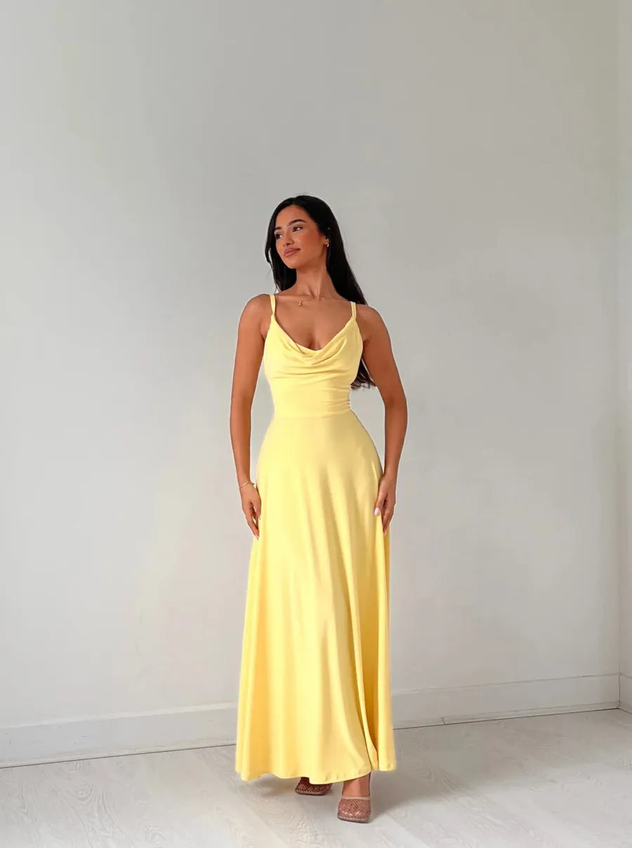 Elegante Maxikleding met Drapering