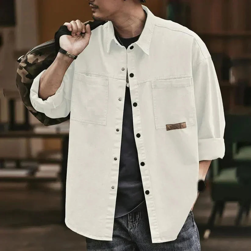 RetroFit - Vintage-stijl oversized overhemd