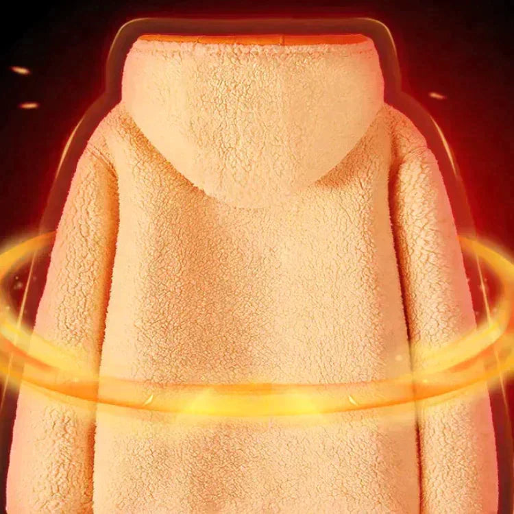 Dubbellaags gewatteerd jack - warm & comfortabel