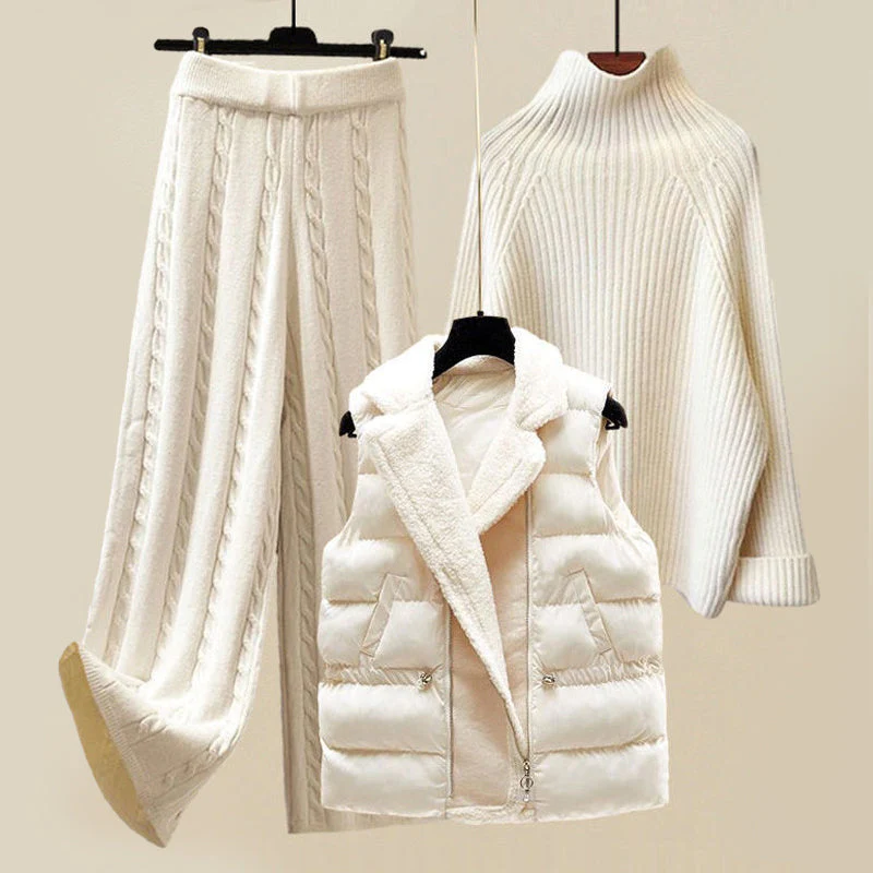 Noor | Comfortabele driedelige brei set