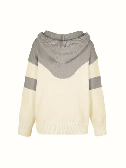 Ashley – Relaxed Kleurblok Trui