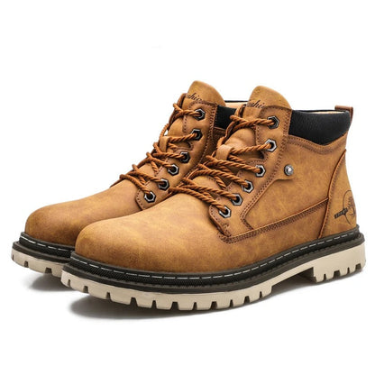 Heren Casual Schnürstiefels voor Comfort en Stijl