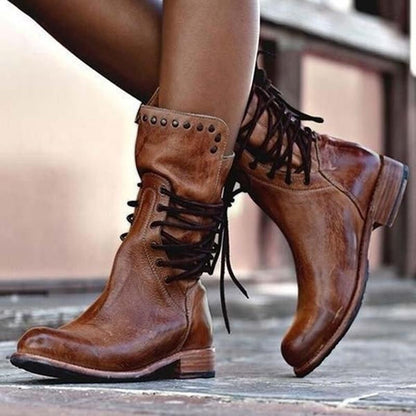 Trendy enkellaars