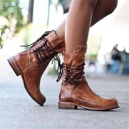 Trendy enkellaars