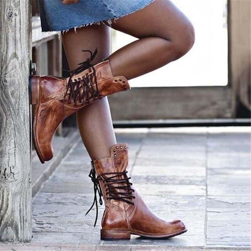 Trendy enkellaars