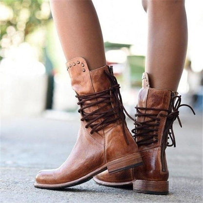 Trendy enkellaars
