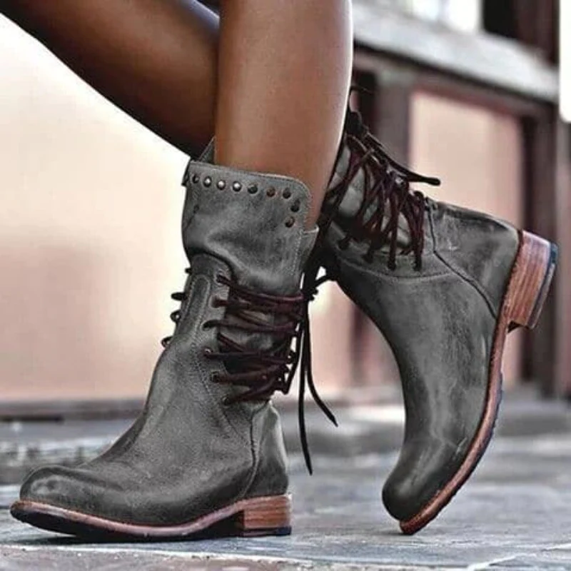 Trendy enkellaars