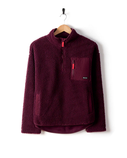 Fleece kinbeschermer met rits voor extra warmte – Emma