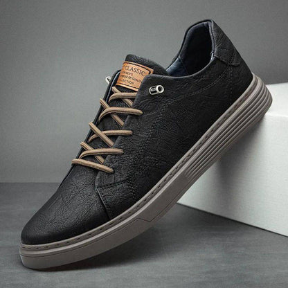 Heren leren sneakers voor winter & stijl – Ruben