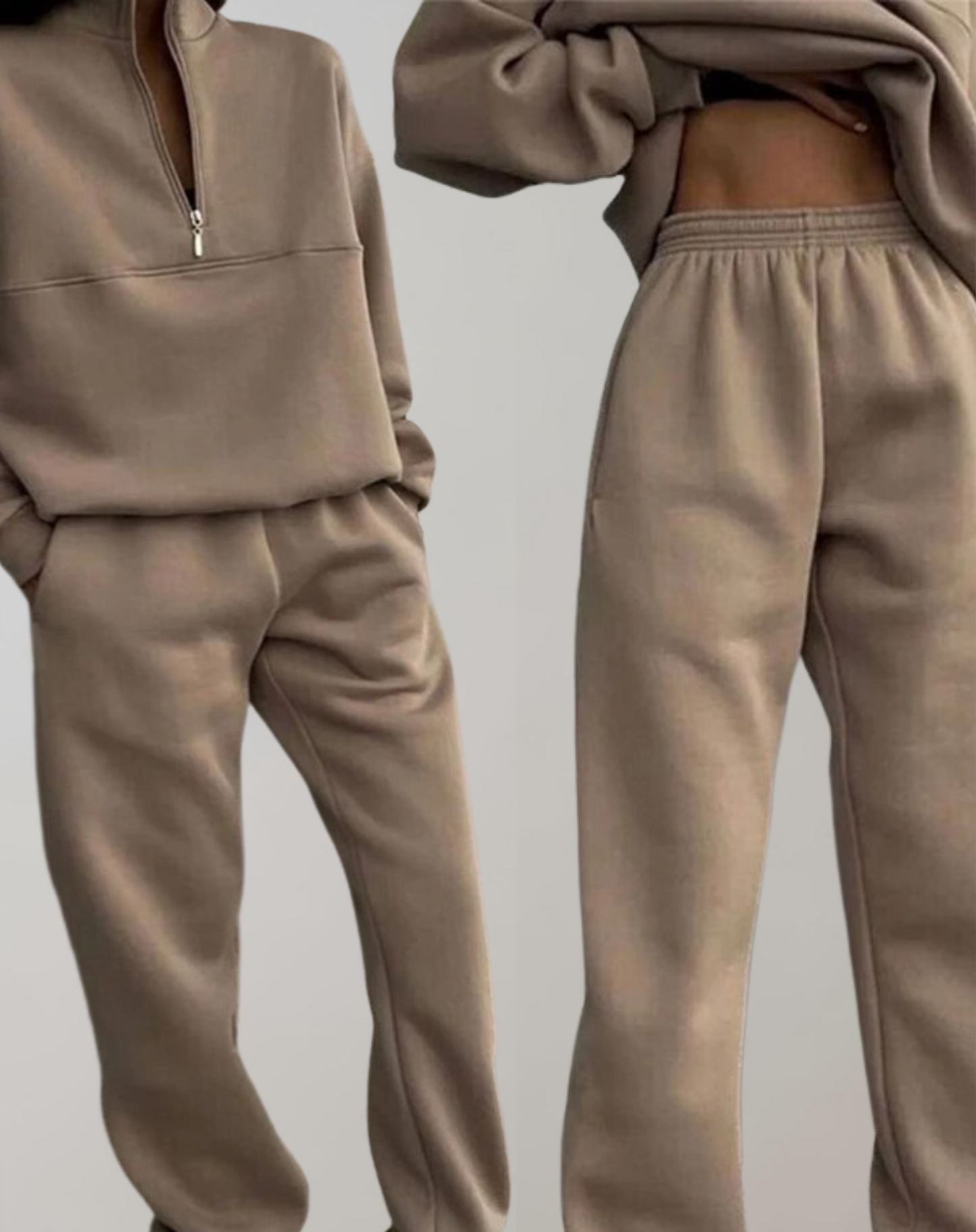 Fleece Broek Set voor Dames - Comfortabel en Stijlvol