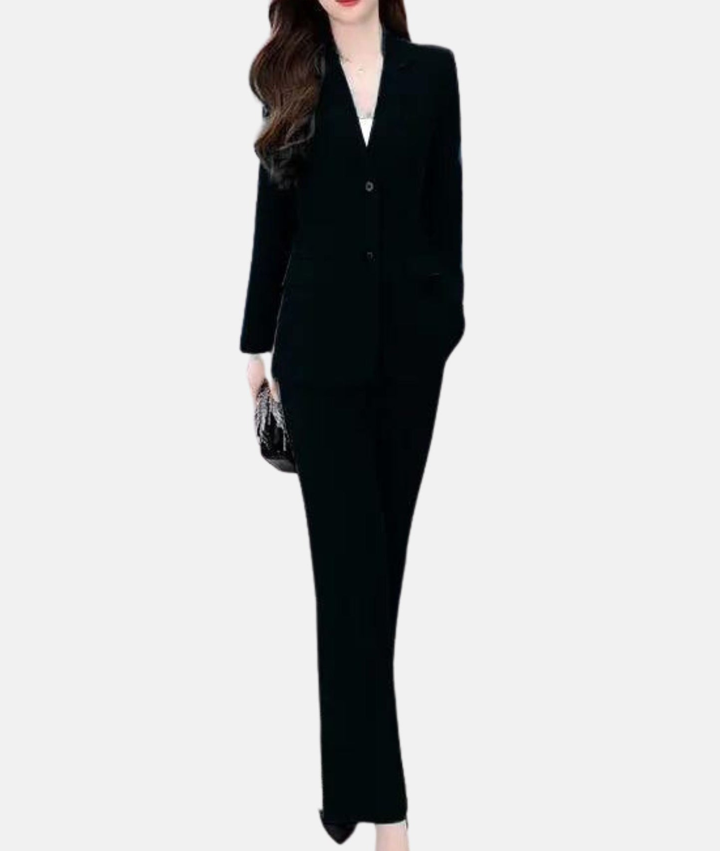 SophiaSuit - Elegant Getailleerd Broekpak