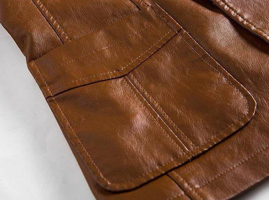 Leren Blazer voor Heren