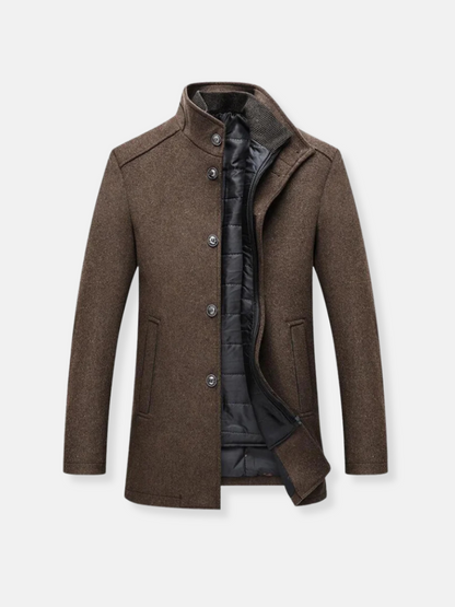 Woltrenchcoat voor heren