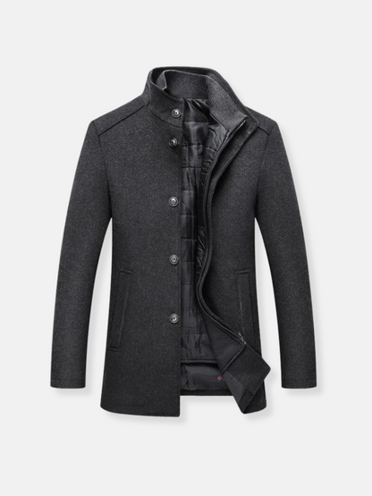 Woltrenchcoat voor heren