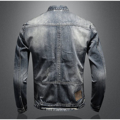 Casual Denim Winterjas