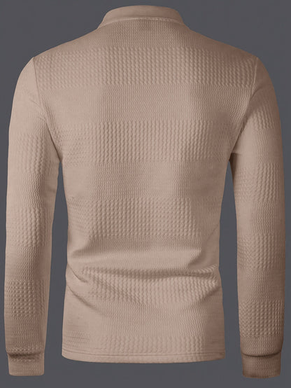 Jacquard Polo T-shirt met Korte Mouwen – Tom