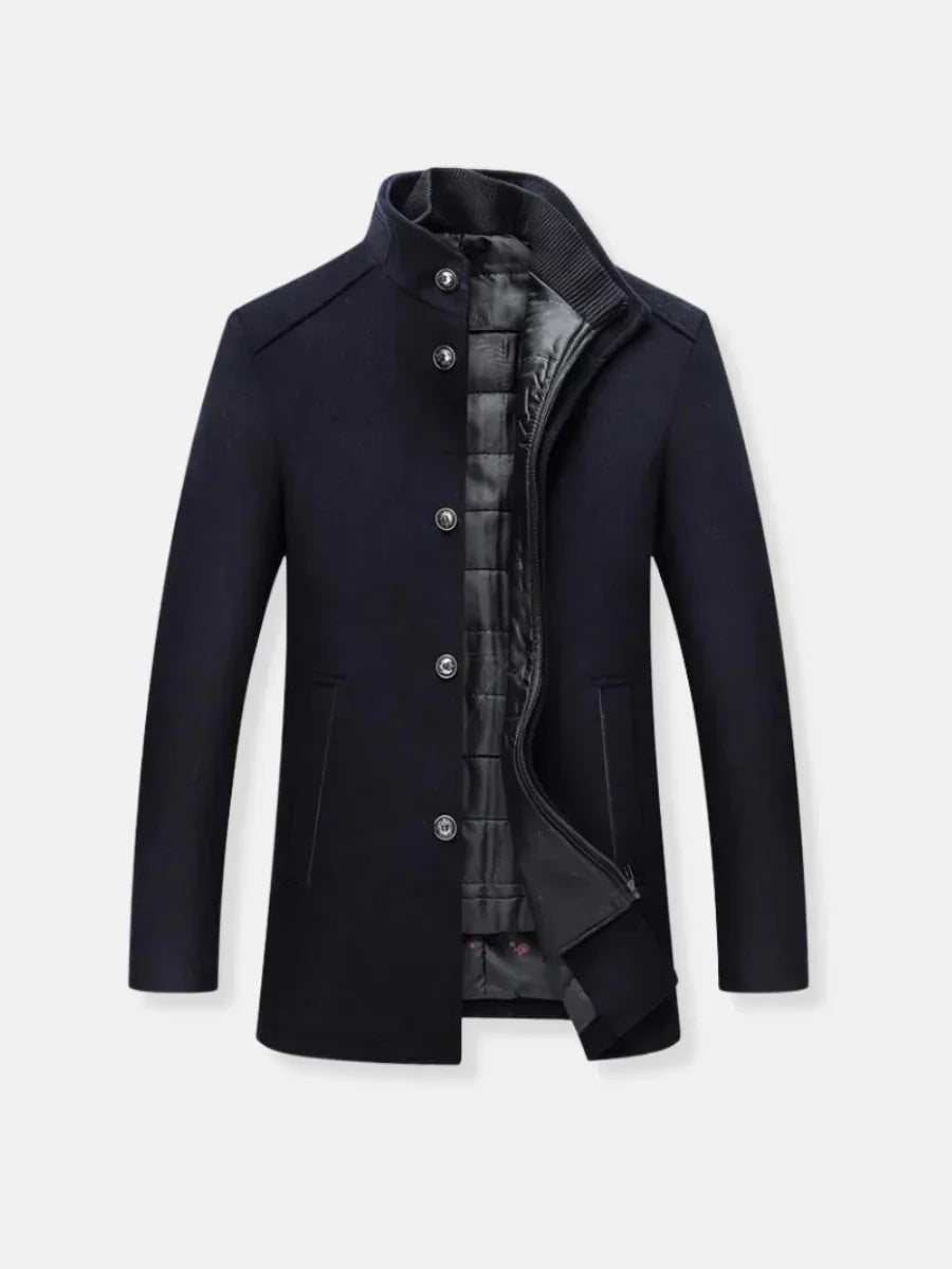 Woltrenchcoat voor heren