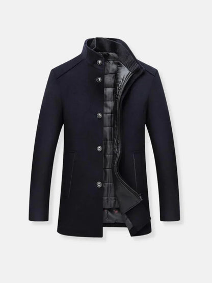 Woltrenchcoat voor heren