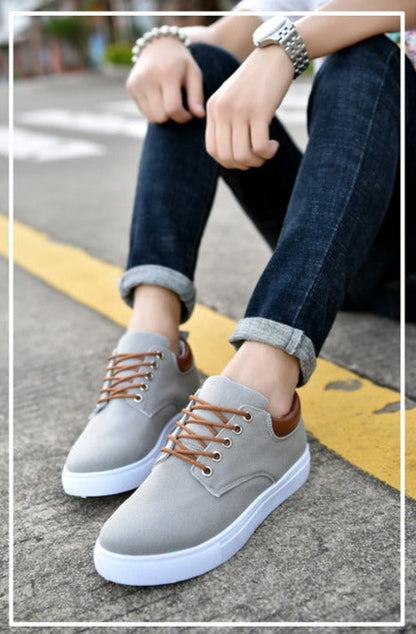 Heren Sneakers van Canvas in Stijlvolle Kleuren