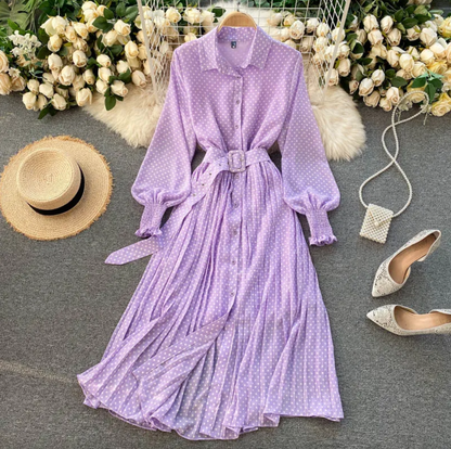 Stylisch Chiffon Lentejurk met Tijdloze Elegantie