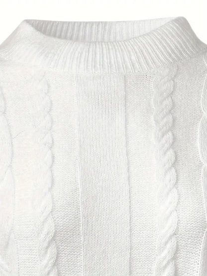 Victoria – Elegante Spitzenstrickjacke