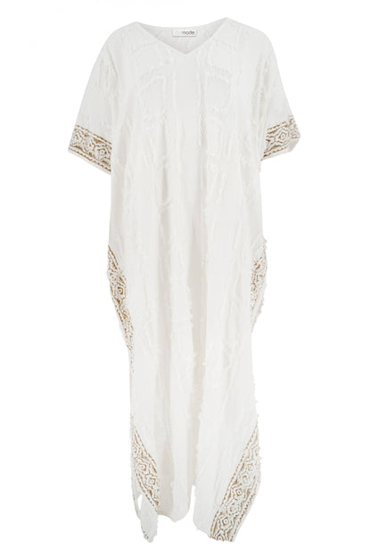 Zomerse maxi kaftan met luchtig ontwerp en eigentijdse stijl