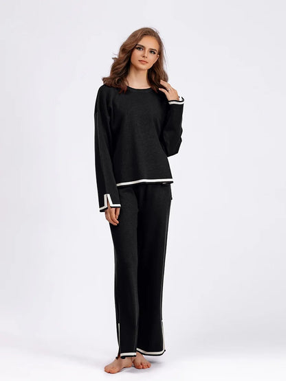 ANGELA - SET DI MAGLIA MORBIDA E CONFORTEVOLE