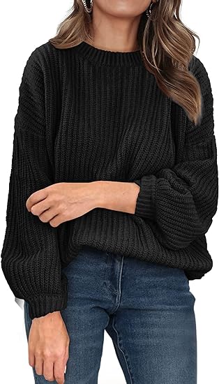 Lila Ribbed V-Neck Sweater