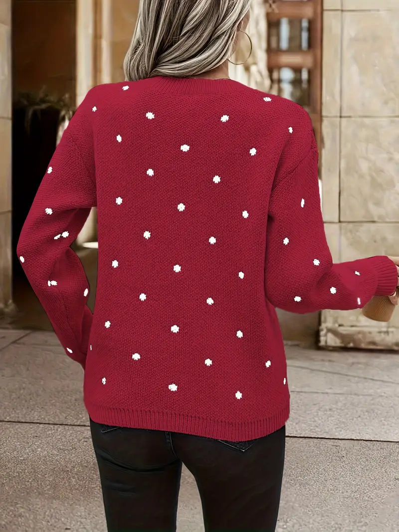 Chloe – Polkadot Pullover