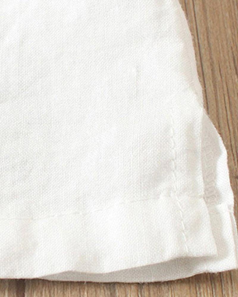 Zomert-shirt in effen kleur