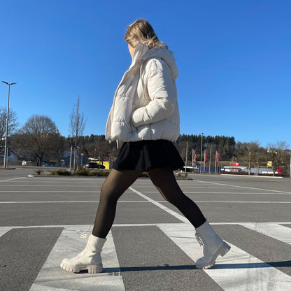 Thermo Strumpfhose met Fleece Voering voor de Winter