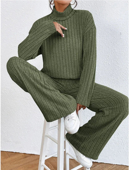 Modieus Pullover- en Hosen Set voor Herfst/Winter